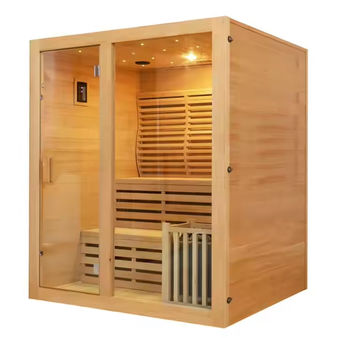4 Person Double Bench Sauna
