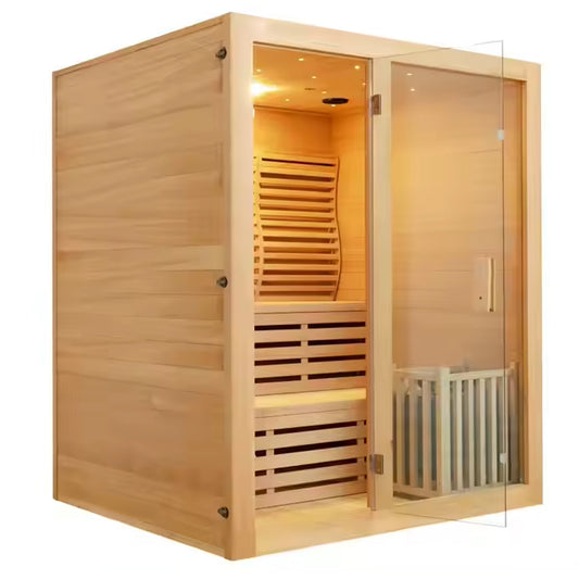 4 Person Double Bench Sauna