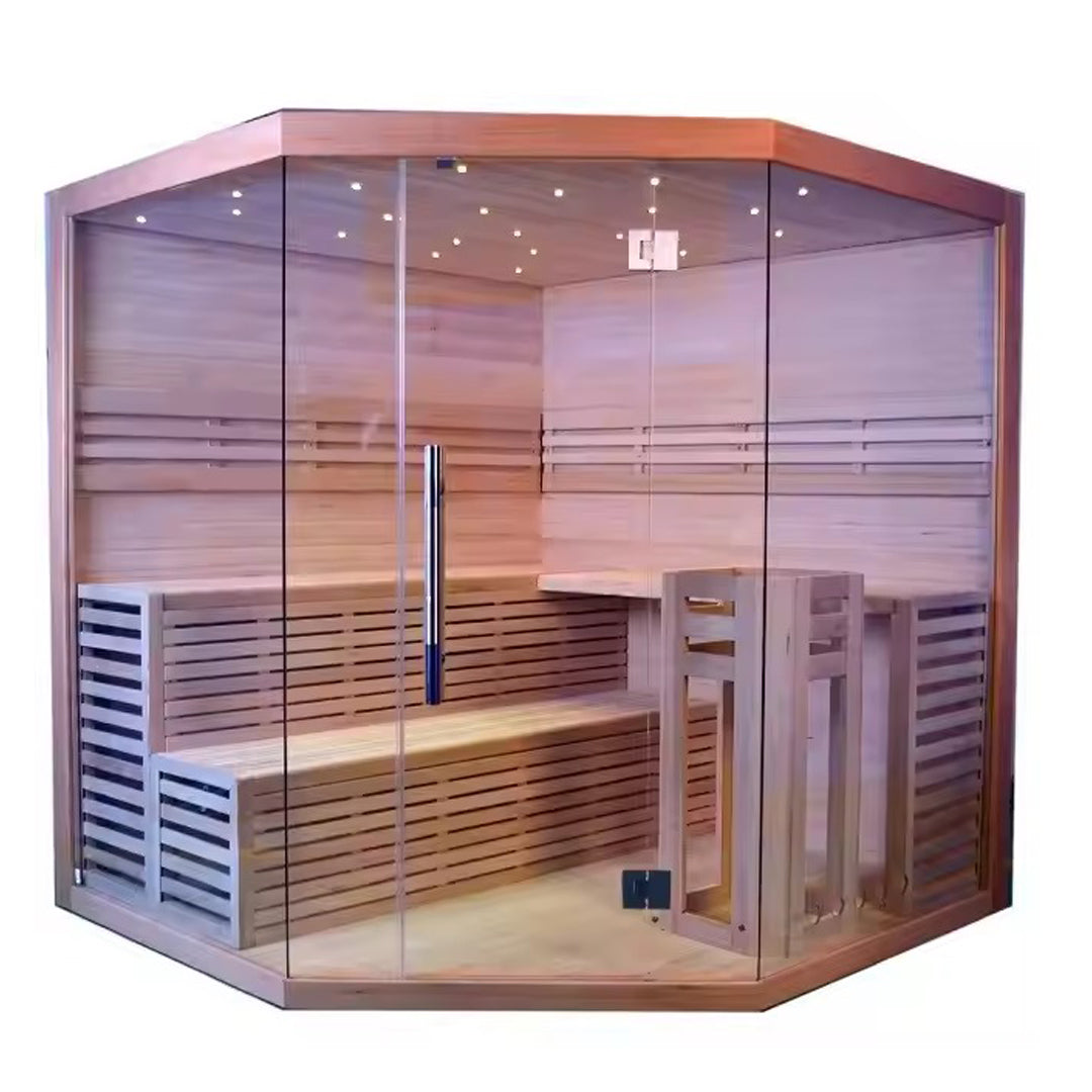 4–6 Person Steam Sauna – 6 kW Heater